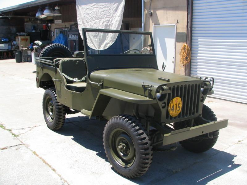 1945 WILLYS MB Sold in Jan 2010 for 28500 Options 